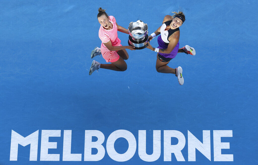 APTOPIX Australian Open Tennis